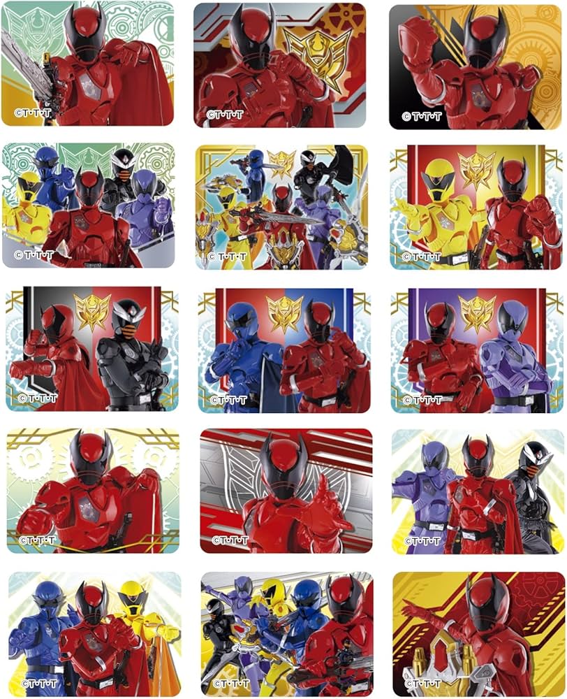 キャラクターシール 光沢タイプ Amazon | 虫よけキャラシール 王様戦隊キングオージャー